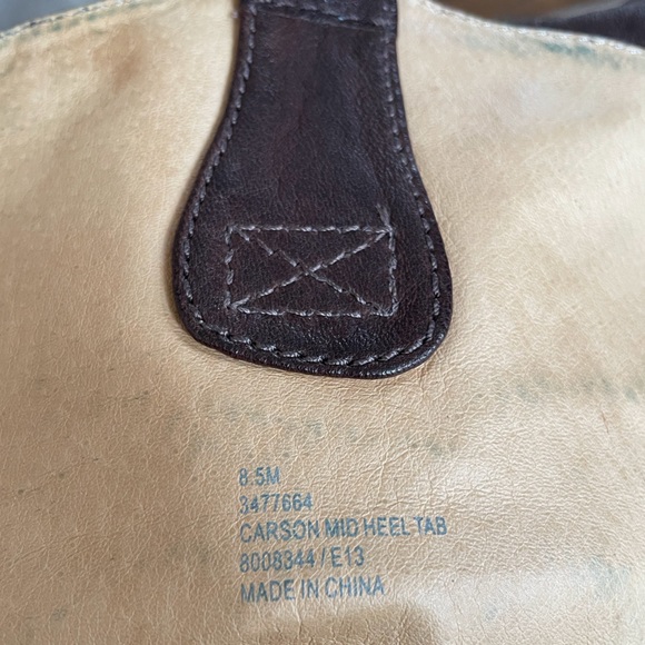 Frye Carson Mid Heel Tab Pull On Boots - Picture 2 of 7